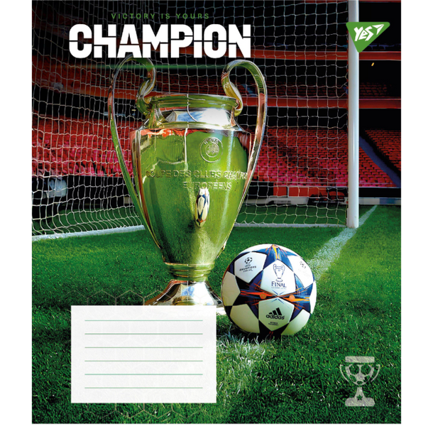 Зошит шкільний в лінію 36 аркушів Yes Champion 767826 фото