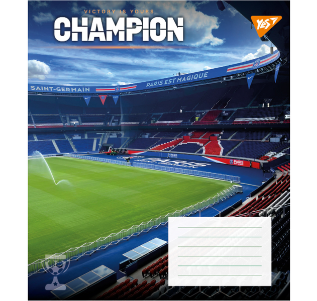 Зошит шкільний в лінію 36 аркушів Yes Champion 767826 фото