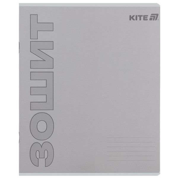 Зошит шкільний в лінію 18 аркушів Kite One color однотонний K25-237-2 фото